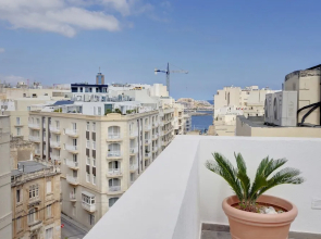 Magical Rooftop Penthouse, Best Location In Sliema