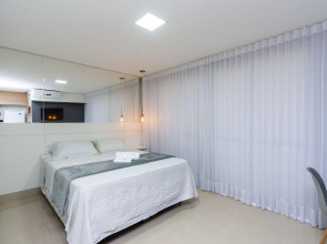 Flat com Vista pra piscina - Edifício The Expression - Setor Bueno - TH204