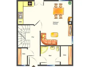 Villen am See - 4-Raum Häuser DHH Golfblick