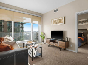 Modern Calgary Apartments - Calgary 1320 1St SE 1503 P4 2Bd 2bath