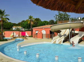 Mobile Home in Bessan With Communal Pool