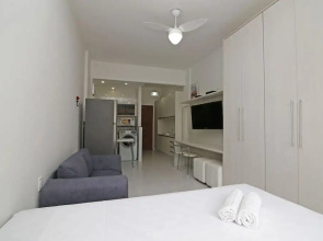 Rio Rentals 021- C066 Studio com maquina de lavar em Copacabana