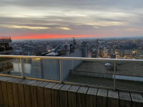 Penthouse Sea-Loft Blankenberge, uniek zeezicht, Luxeloft met 40m2 terras!