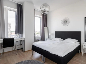 2ndhomes Tampere "Silta" Apartment - 2BR Luxurious Apartment with Sauna & Amazing City Views