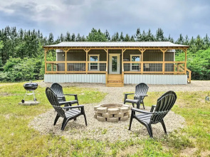Broken Bow Cabin on 15 Acres w/ Stocked Fish Pond!