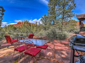 Private Patio & Red Rock Views: Sedona Apt!