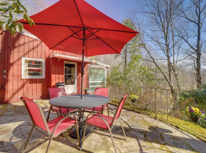 'the Red Loft' Candler Cottage Near Hiking Trails!