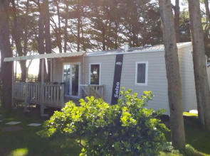 Mobilhome. casita camping du conguel