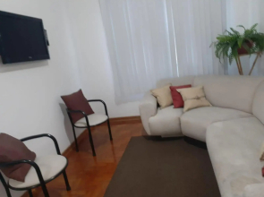 Apartamento 1 dormitório, wifi, ponta da praia - Santos
