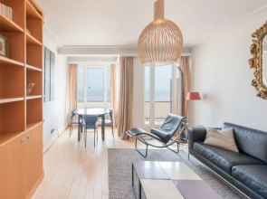 Sea View Apartment in Ostend With Terrace