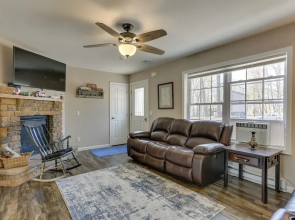 Walk to Lake Wallenpaupack: Poconos Vacation Home