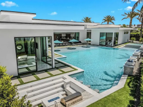 Sleeps 54 3 Luxury Villas w/ Pool + Spa, Pickleball Bravo by Avantstay