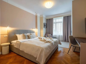 Elegant 3BR Flat Steps From Romanian Athenaeum
