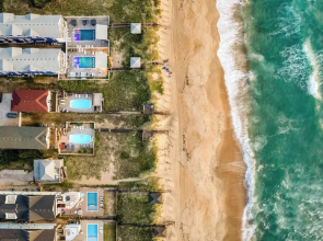 Sleeps 28 Beachfront w/ Pool, Hot Tub, Game Room Atlantic Watch by Avantstay