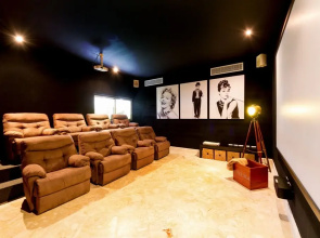 Luxury 5-room Modern Villa With Movie Theater at Exclusive Punta Cana Golf and Beach Resort