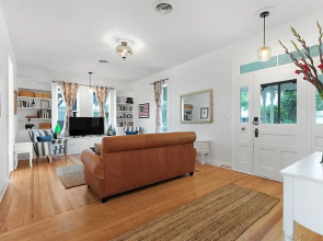 New! Stunning Home w/ Hot Tub & Grill Just 2 Blks From Main St!