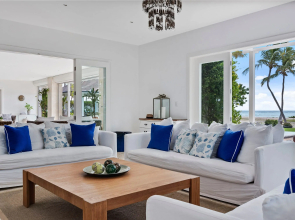 5BR Oceanfront Golf Estate w Pool Private Chef