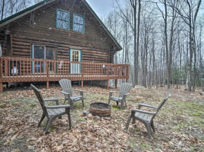Secluded Gaylord Cabin w/ Deck, Fire Pit & Grill!