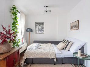 Charming Prague Apartment in Vršovice With Roof Terrace