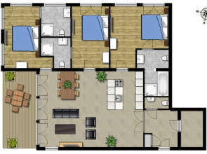 DAC50 Luxurious apartment Domburg