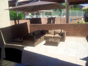 Apartment with 2 Bedrooms in Oletta, with Shared Pool, Furnished Terrace And Wifi