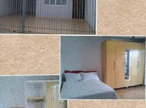 Quarto Individual Mobiliado