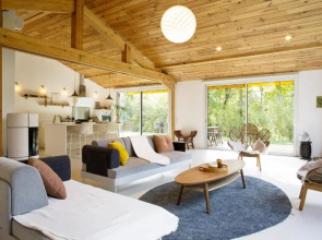 Large and bright house with pool in the middle of nature in Orx - Welkeys