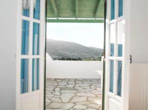 Smaragdi - Naxian traditional house with panoramic view at Eggares village