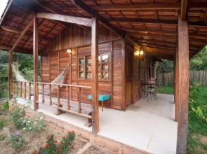 Casinha de Madeira no Vale do Capão