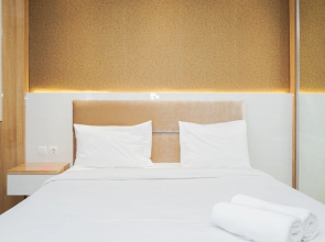 Comfy and Minimalist Studio Apartment at Tuscany Residences