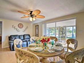 Walk to Gulf: Home w/ Boat Dock in Hudson!