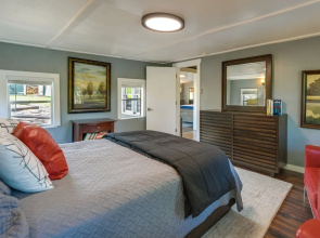 Waterfront Lake LBJ Cabin w/ Private Dock!