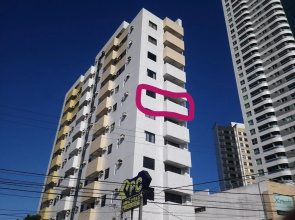 Conforto e melhor vista - 100 metros da praia