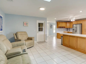 Canal-front Retreat w/ Boat Dock on Merritt Island