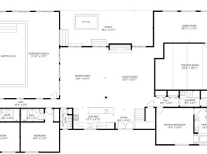 The Perfect Escape: Indoor Pool/spa, Vr & Theater 6 Bedroom Home by RedAwning