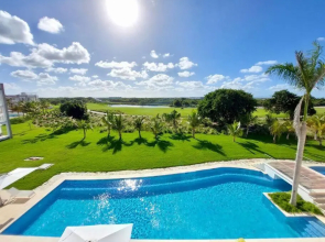 Modern 2BDR Pool and Golf View at Cana Pearl