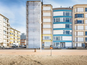 Apartment Near Belgian Coast With Sea View