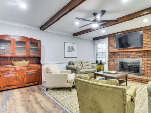 Walk to Parks & Town Square: Cary Home w/ Yard!