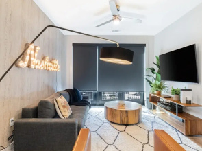 Astra Modern Midtown Retreat With Pool Gym Steps to Dining Broadway