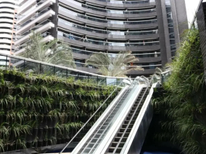 NO MELHOR DA BEIRA MAR, VISTA MAR, WIFI TOP, BEM DECORADO, ACOMODA ATE 06 HOSPEDES, VARANDA GOURMET, no Landscape Beira Mar