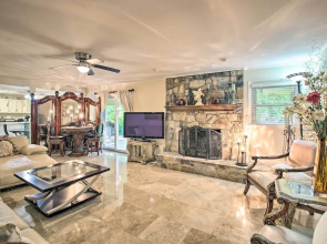 Hot Tub & Yard: Spacious Hot Springs Home!