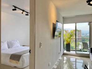 w Modern 1BR With Terrace at Poblado