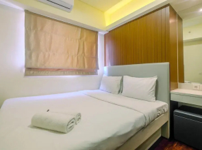 New Furnished and Minimalist 2BR + 1 Office Room at Meikarta Apartment