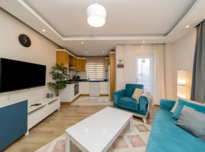 Convenient Flat With Balcony in Konyaalti