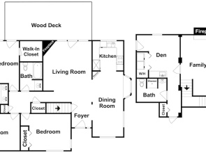 New Listing! Bear Creek On Hogback Lake 3 Bedroom Home