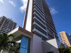 Apto Confort vel com Wi-fi e Churrasqueira