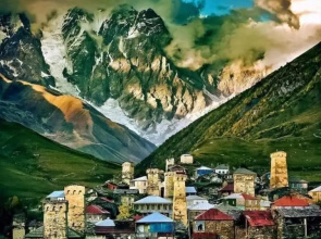 Ushguli Terrace