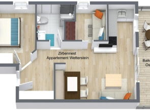 Appartement Wetterstein
