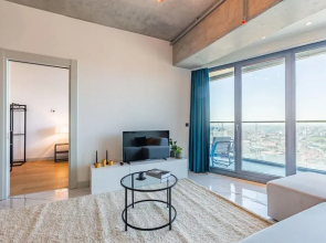 Cozy Flat With City View and Balcony in Sisli