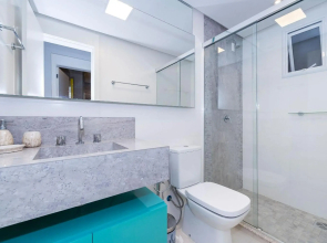 Varandas do Atlântico 206B - Excelente apartamento em condomínio de luxo a beira mar - Piscina climatizada - Academia
